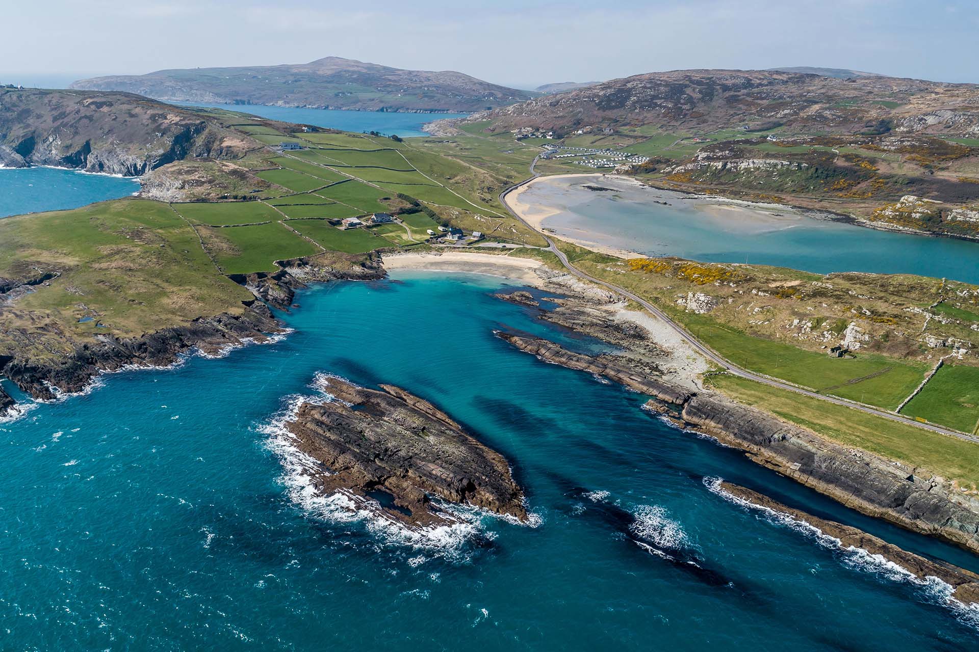 Beautiful Aerial View Of The Coast