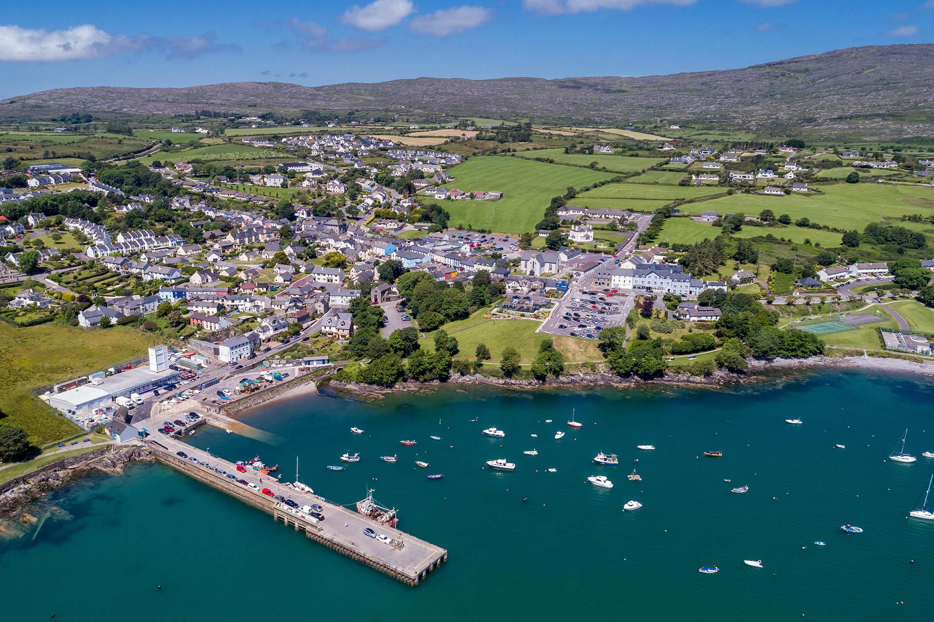 Aerial View Of The Coast