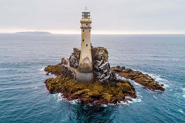 Beautiful Aerial View Of The Lighthouse