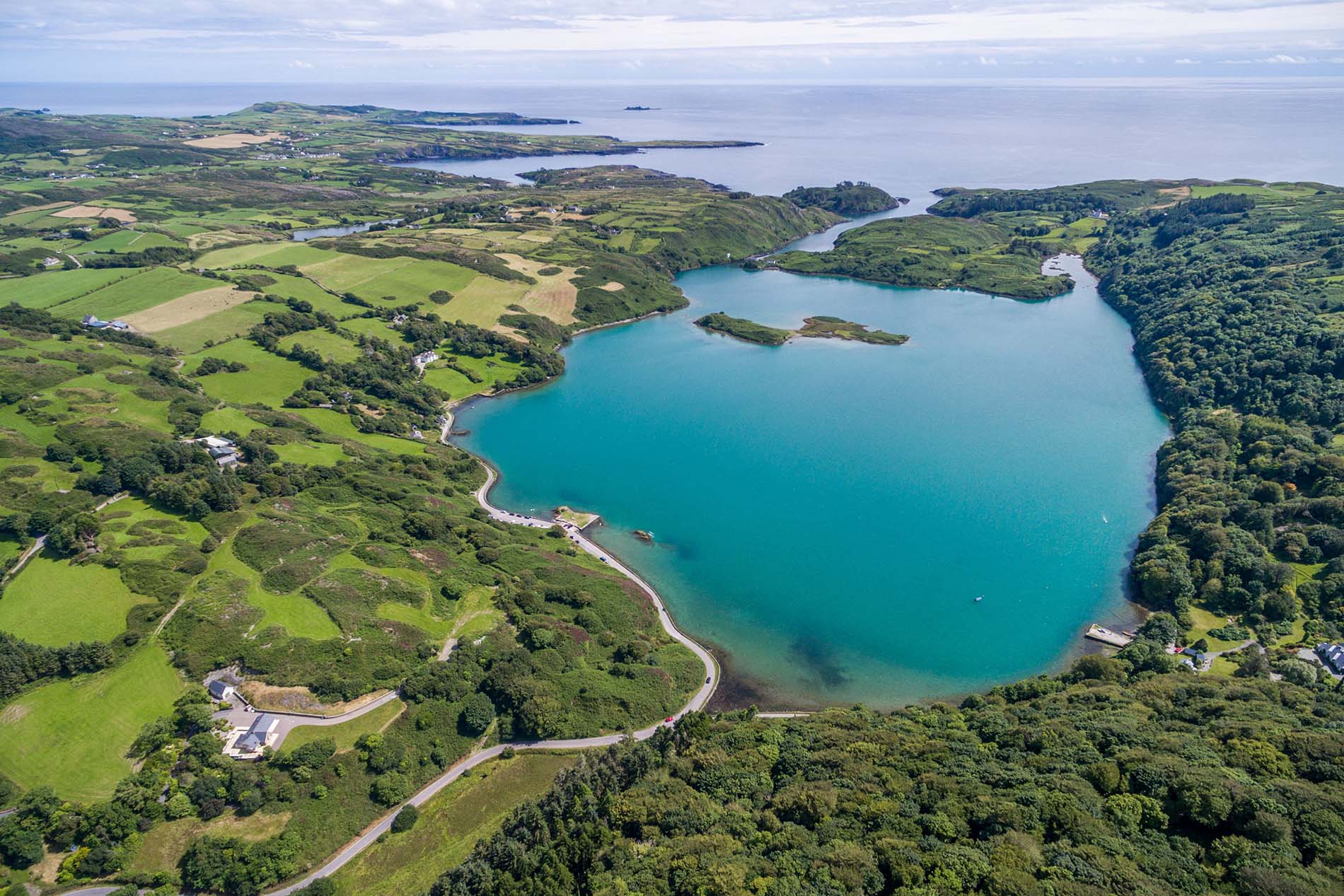 Aerial View Of The Coast